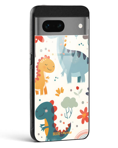 Jurassic Joy [BREATHE] Glass Case Phone Cover (Google)