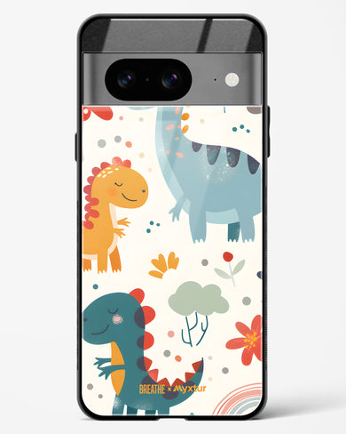 Jurassic Joy [BREATHE] Glass Case Phone Cover (Google)