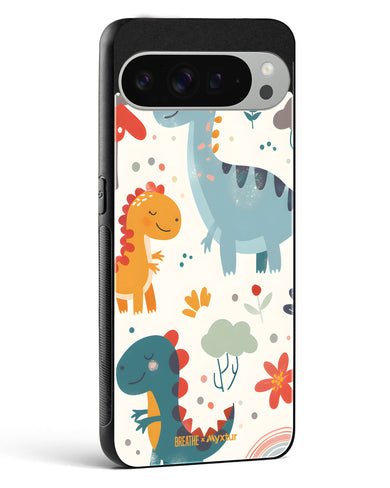 Jurassic Joy [BREATHE] Glass Case Phone Cover (Google)