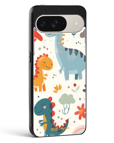 Jurassic Joy [BREATHE] Glass Case Phone Cover (Google)