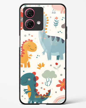 Jurassic Joy [BREATHE] Glass Case Phone Cover (Motorola)