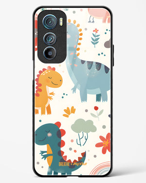 Jurassic Joy [BREATHE] Glass Case Phone Cover (Motorola)