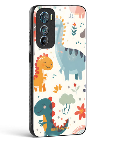 Jurassic Joy [BREATHE] Glass Case Phone Cover (Motorola)