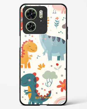 Jurassic Joy [BREATHE] Glass Case Phone Cover (Motorola)