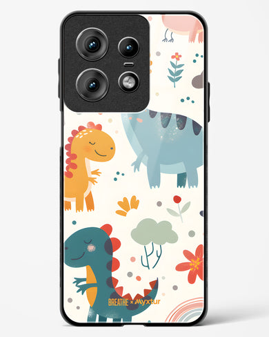 Jurassic Joy [BREATHE] Glass Case Phone Cover (Motorola)
