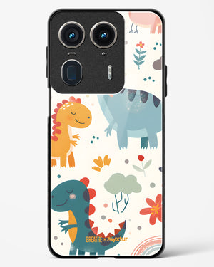 Jurassic Joy [BREATHE] Glass Case Phone Cover (Motorola)