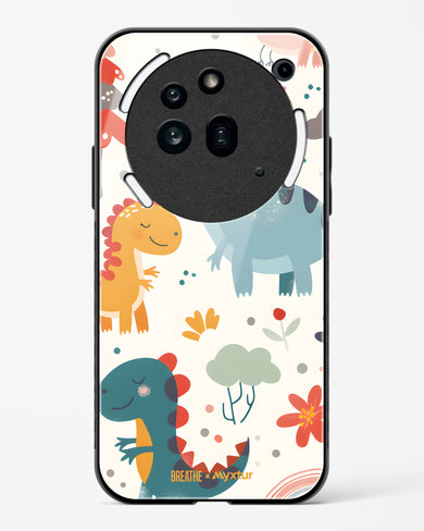 Jurassic Joy [BREATHE] Glass Case Phone Cover (Nothing)