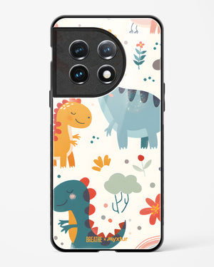 Jurassic Joy [BREATHE] Glass Case Phone Cover (OnePlus)
