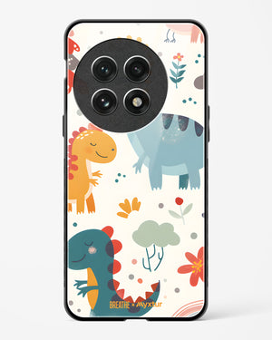 Jurassic Joy [BREATHE] Glass Case Phone Cover (OnePlus)