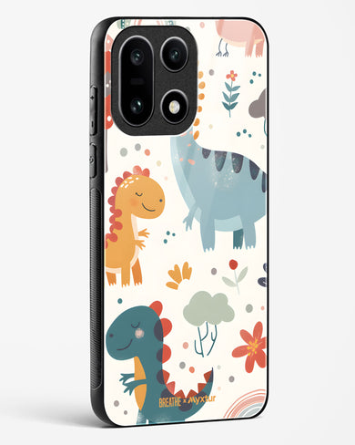 Jurassic Joy [BREATHE] Glass Case Phone Cover (OnePlus)