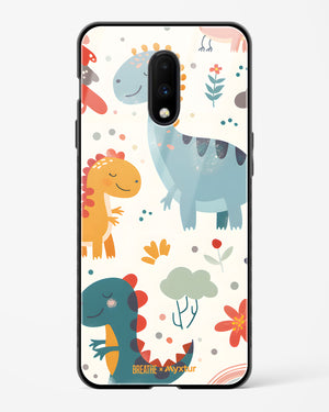 Jurassic Joy [BREATHE] Glass Case Phone Cover (OnePlus)