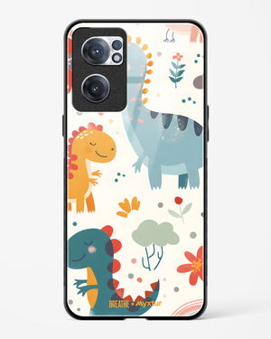 Jurassic Joy [BREATHE] Glass Case Phone Cover (OnePlus)