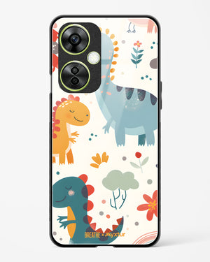 Jurassic Joy [BREATHE] Glass Case Phone Cover (OnePlus)