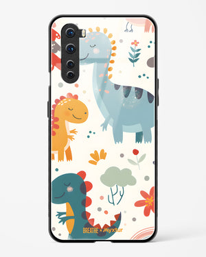 Jurassic Joy [BREATHE] Glass Case Phone Cover (OnePlus)