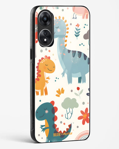 Jurassic Joy [BREATHE] Glass Case Phone Cover (Oppo)