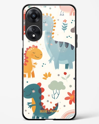Jurassic Joy [BREATHE] Glass Case Phone Cover (Oppo)