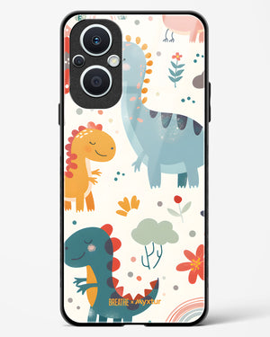 Jurassic Joy [BREATHE] Glass Case Phone Cover (Oppo)