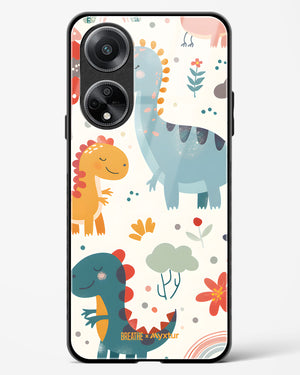 Jurassic Joy [BREATHE] Glass Case Phone Cover (Oppo)