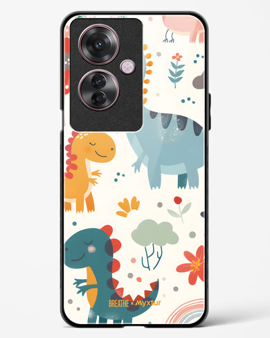 Jurassic Joy [BREATHE] Glass Case Phone Cover (Oppo)