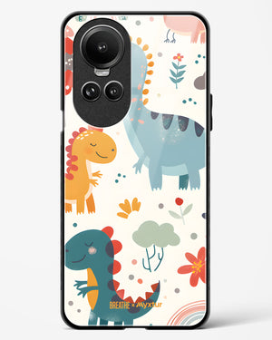 Jurassic Joy [BREATHE] Glass Case Phone Cover (Oppo)