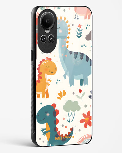Jurassic Joy [BREATHE] Glass Case Phone Cover (Oppo)