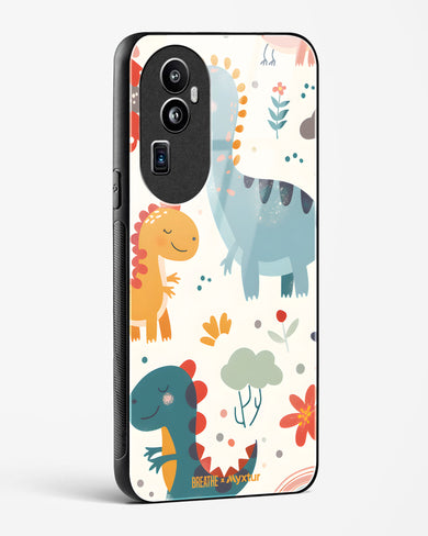 Jurassic Joy [BREATHE] Glass Case Phone Cover (Oppo)
