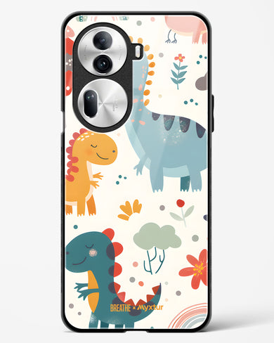 Jurassic Joy [BREATHE] Glass Case Phone Cover (Oppo)