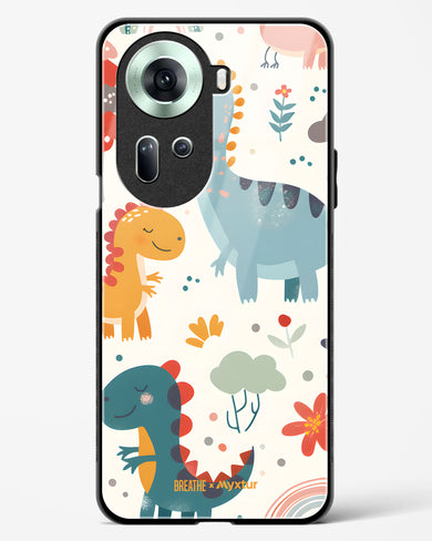 Jurassic Joy [BREATHE] Glass Case Phone Cover (Oppo)