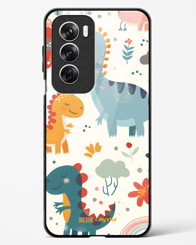 Jurassic Joy [BREATHE] Glass Case Phone Cover (Oppo)