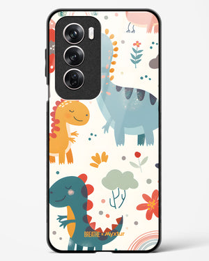 Jurassic Joy [BREATHE] Glass Case Phone Cover (Oppo)