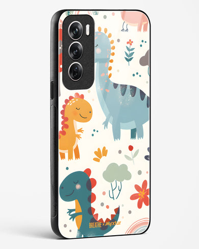 Jurassic Joy [BREATHE] Glass Case Phone Cover (Oppo)