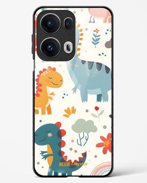 Jurassic Joy [BREATHE] Glass Case Phone Cover (Oppo)