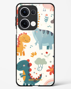 Jurassic Joy [BREATHE] Glass Case Phone Cover (Oppo)