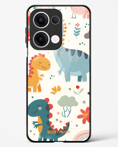 Jurassic Joy [BREATHE] Glass Case Phone Cover (Oppo)
