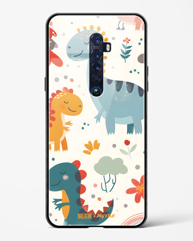Jurassic Joy [BREATHE] Glass Case Phone Cover (Oppo)