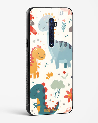 Jurassic Joy [BREATHE] Glass Case Phone Cover (Oppo)