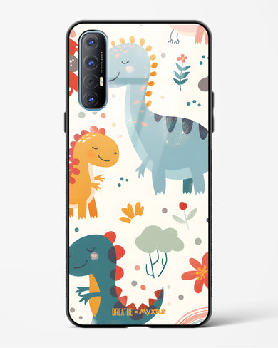 Jurassic Joy [BREATHE] Glass Case Phone Cover (Oppo)