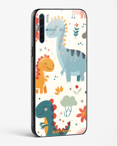 Jurassic Joy [BREATHE] Glass Case Phone Cover (Oppo)