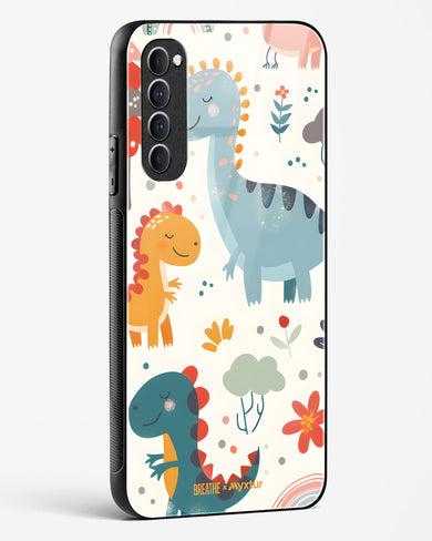 Jurassic Joy [BREATHE] Glass Case Phone Cover (Oppo)