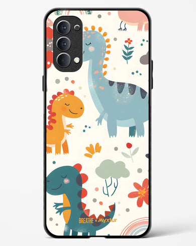 Jurassic Joy [BREATHE] Glass Case Phone Cover (Oppo)