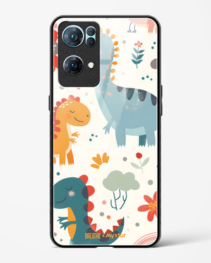 Jurassic Joy [BREATHE] Glass Case Phone Cover (Oppo)