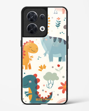 Jurassic Joy [BREATHE] Glass Case Phone Cover (Oppo)