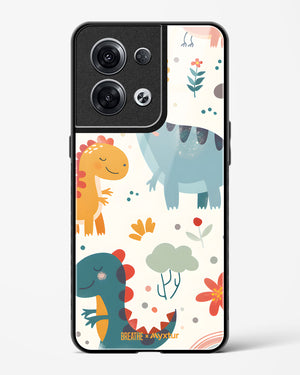 Jurassic Joy [BREATHE] Glass Case Phone Cover (Oppo)