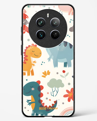 Jurassic Joy [BREATHE] Glass Case Phone Cover (Realme)