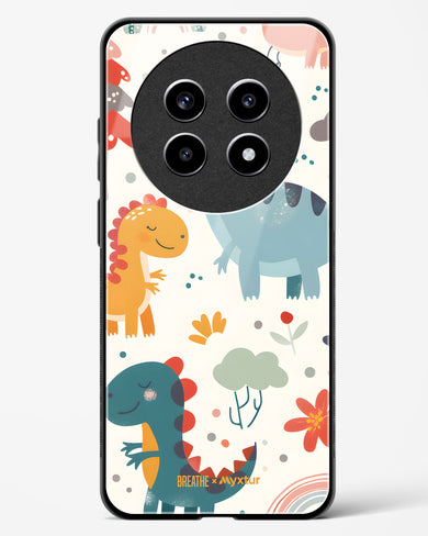 Jurassic Joy [BREATHE] Glass Case Phone Cover (Realme)