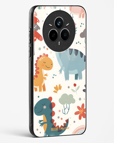 Jurassic Joy [BREATHE] Glass Case Phone Cover (Realme)
