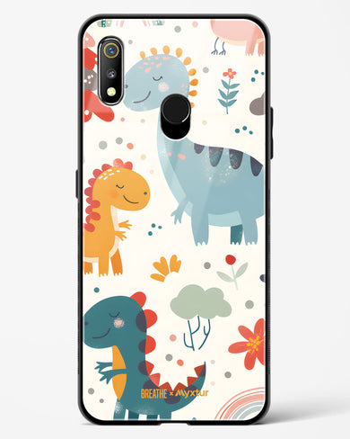 Jurassic Joy [BREATHE] Glass Case Phone Cover (Realme)