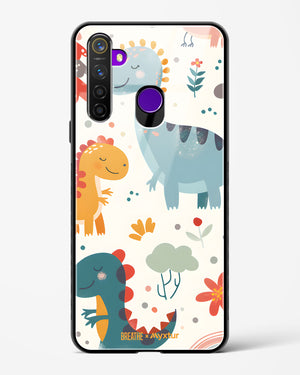 Jurassic Joy [BREATHE] Glass Case Phone Cover (Realme)