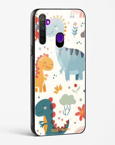 Jurassic Joy [BREATHE] Glass Case Phone Cover (Realme)