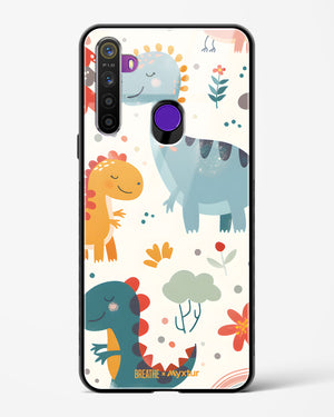 Jurassic Joy [BREATHE] Glass Case Phone Cover (Realme)